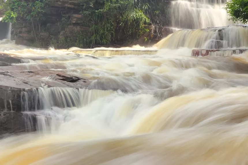 Waterfall & Sihanoukville City Tour